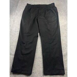 vtg 90s Louis Raphael Mens 42x32 Gray Dress Suit Pants Trouser Pleated Relaxed